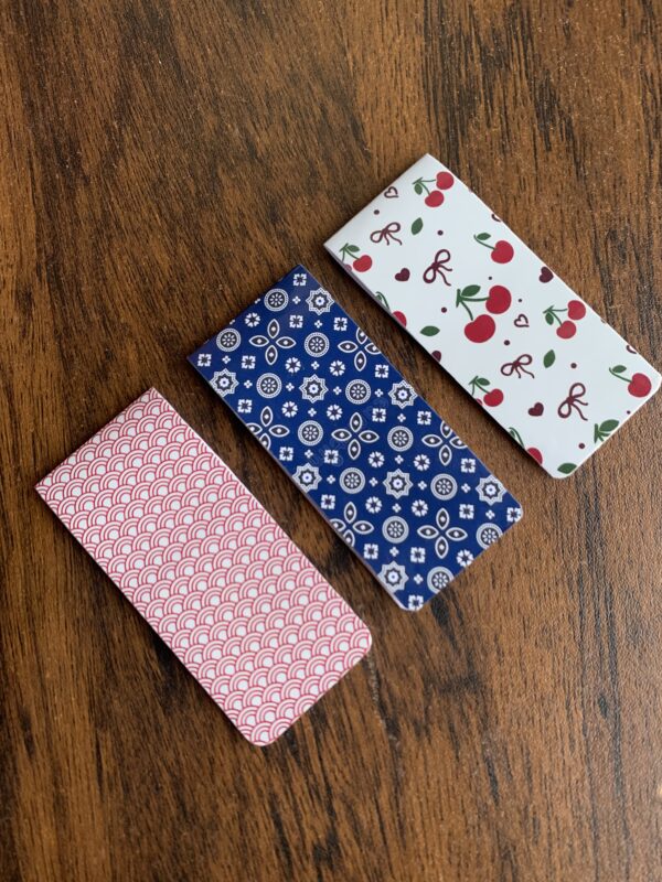 Pack of 3 Magnetic Bookmarks